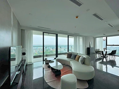 Ciputra High-Floor Apartment with 3 Bedrooms + Study and River View