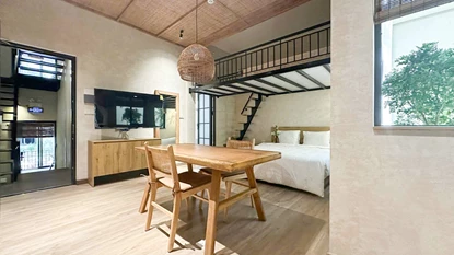 Modern designed and bright 1 bedroom apartment for lease now in Ba Dinh