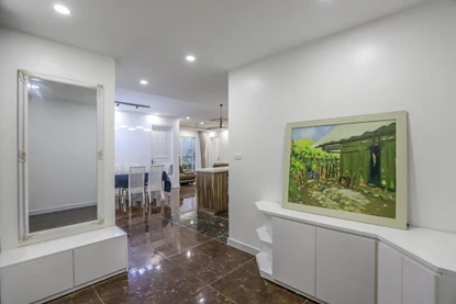 Modern and nice 3 bedroom apartment for rent at E1 building, Ciputra