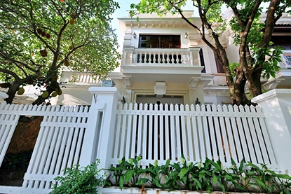 Furnished and bright 4 bedroom villa for rent at C Block, Ciputra, Tay Ho