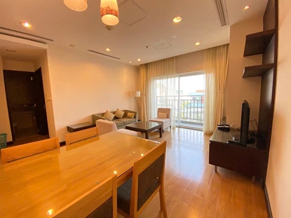 Reasonable price and nice 2 bedroom apartment for rent at Buoi street, Ba Dinh