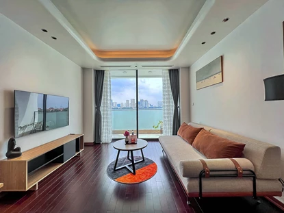 Brand New 01-Bedroom Apartment with a SPECTACULAR View of West Lake on Quang Khanh Street, Tay Ho