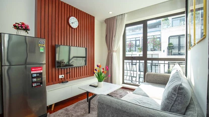 Spacious 1-Bedroom Apartment for Rent on Dao Tan Street