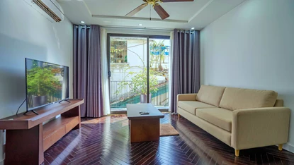 Bright & Cozy 1 Bedroom Apartment with Balcony for rent in Tu Hoa