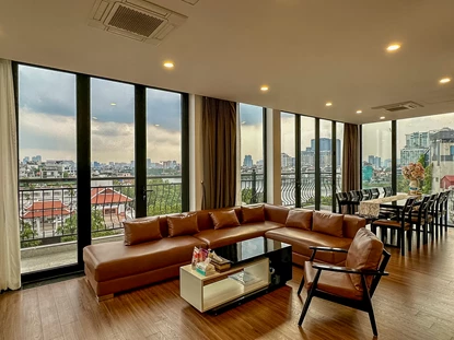 Delightful 2 Bedroom Apartment with balcony and lake view in Tu Hoa