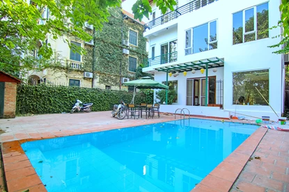 Villa with Swimming Pool and Garden in To Ngoc Van, Tay Ho