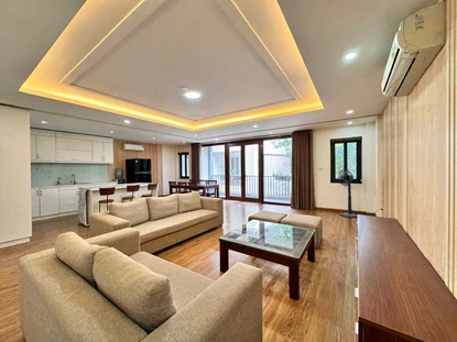 Recently Renovated and Spacious 3-bedroom apartment on Xuan Dieu Street, Tay Ho
