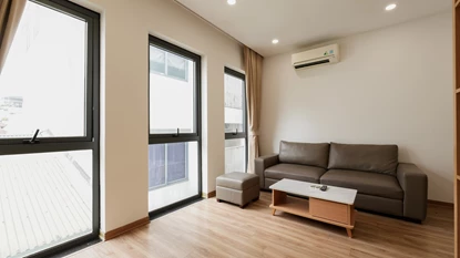 Bright & modern 1-bedroom apartment in Ba Dinh