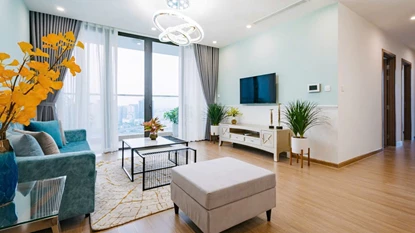 Fully furnished 4-bedroom apartment with Contemporary Design in Skylake