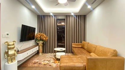 Fully furnished and Compact 2-bedroom apartment with Contemporary Design in The Matrix One 