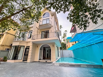 Modern Neoclassical 5 Bedroom Villa with private courtyard