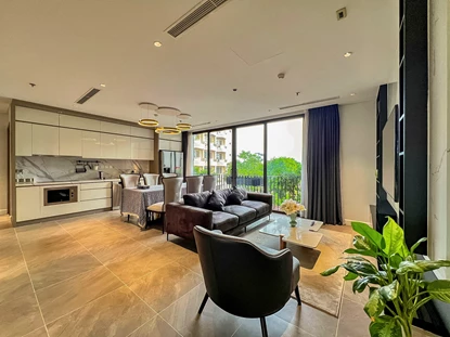 Luxury Apartment with 2 Bedrooms for Rent on Tay Ho Street
