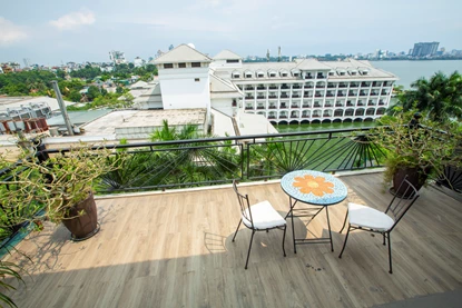 Contemporary Design 2-bedroom with Terrace in Tay Ho