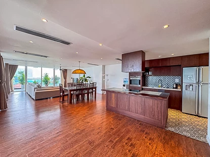 Spacious 3 bedroom apartment with Big Private Balcony on in Tay Ho