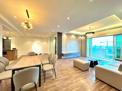 Newly Renovated 3-bedroom Apartment with Big Balcony in Ciputra