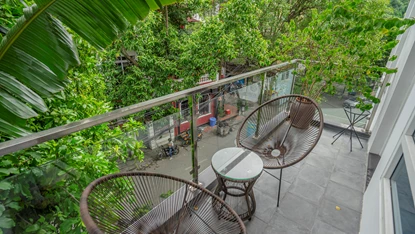 1-bedroom with Wooden Finish and Private Balcony in Tay Ho 