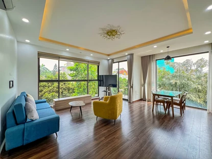 Modern and Bright 2-Bedroom Apartment for Rent in Tay Ho