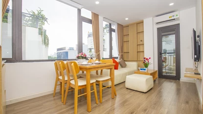 02-Bedroom apartment full of natural light for rent on Linh Lang St., Ba Dinh