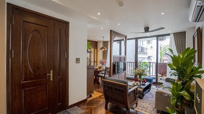 02-bedroom Apartment with Character for Rent on Ton That Thiep St.