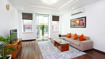 Bright and cozy 1 bedroom apartment for rent in Kim Ma, Ba Dinh
