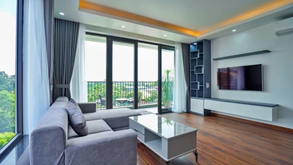 スアンディウにあるモダンで明るい2ベッドルームの賃貸アパート