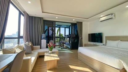  Studio apartment for rent in Linh Lang, Ba Dinh