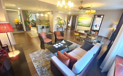 Stylish 3 bedroom apartment - with a bar-style counter in G3 building, Ciputra Hanoi 