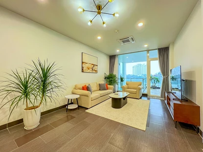 Spacious 3 bedroom apartment with lake view for rent in Quang An, Tay Ho, Hanoi