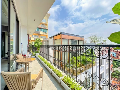 Brand new and modern 4 bedroom apartment for rent in To Ngoc Van street