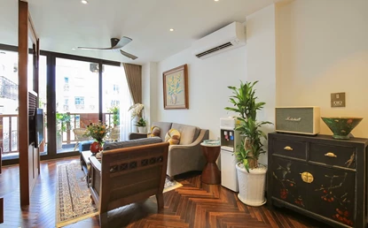 Brand new & elegant 2 bedroom apartment for rent in Hoan Kiem, Hanoi