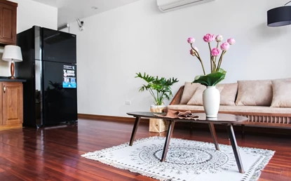 Spacious 2 bedroom apartment with a large balcony for rent in Hoan Kiem, Hanoi