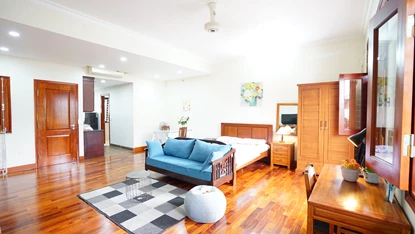 Cozy Studio Apartment for Rent on Ton That Thiep Street, Ba Dinh
