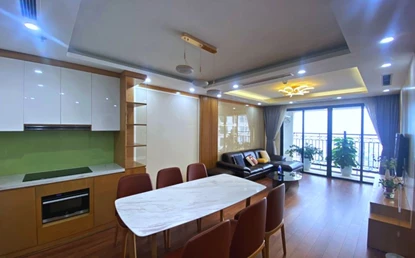 Luxurious Three Bedroom Apartment with West Lake View in D'. Le Roi Soleil, Tan Hoang Minh