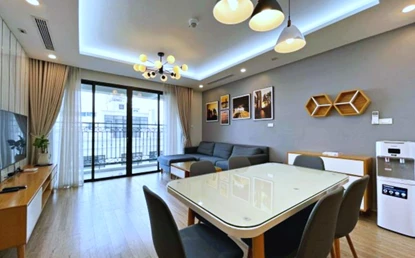  Elegant Two Bedroom Apartment for Rent in D'. Le Roi Soleil, Xuan Dieu