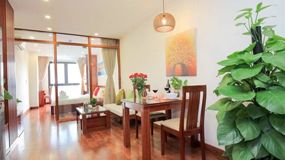 Modern One Bedroom Serviced Apartment for Rent in Dao Tan, Ba Dinh