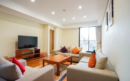 Spacious 2 bed-room apartment for rent with full service in Pacific Place, Hoan Kiem Dst, Hanoi