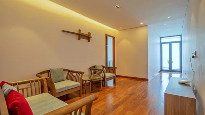 New 2 bedroom apartment with lake view for rent in Yen Phu village, Tay Ho