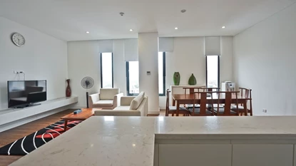 Modern Two Bedroom Apartment with Lake Views for Rent in Ho Ba Mau, Hanoi