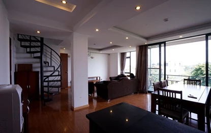 Beautiful lake view one bedroom for rent on Quang Khanh str, Tay Ho district