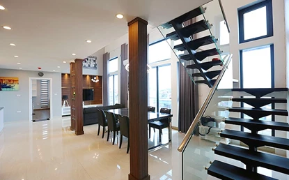 Duplex 3 bedroom for rent on Nghi Tam, Bright,  Huge balcony