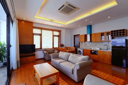 Spacious 2 bedroom apartment with lake view in Tay Ho Area