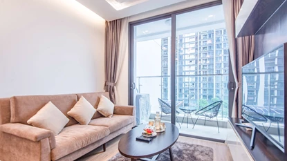 Elegant One Bedroom Apartment for Rent in Vinhomes Metropolis, Lieu Giai, Ba Dinh