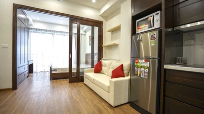  Cozy 1-Bedroom Apartment for Rent on Lieu Giai, Ba Dinh