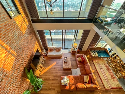 Spacious and luxury duplex with 4 bedroom for rent in HaNoi Aqua Central, 44 Yen Phu