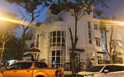 Modern and Luxury Villa for rent at T block, Ciputra, Hanoi