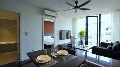 New & Bright 01 Bedroom Apartment 701 HH32 For Rent In Tay Ho
