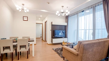 Stylish 2-Bedroom Apartment for Rent in Metropolis Lieu Giai, Ba Dinh