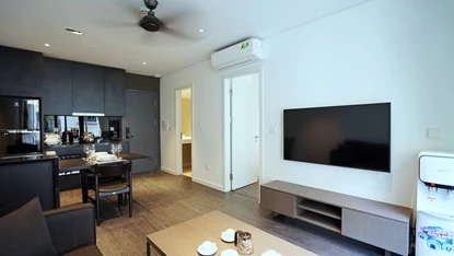Smartly arranged 1 bedroom apartment 301 HH32 for rent in Tay Ho