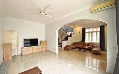 Spacious and nice 5 bedroom villa for rent now in C7 block, Ciputra, Hanoi