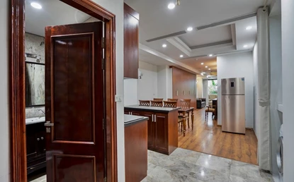 Beautiful Apartment with 2 bedrooms with lake view for rent in Truc Bach, Ba Dinh